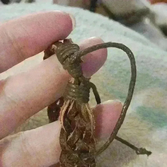 Handmade  Leather Unisex  Bracelet - Picture 2 of 4